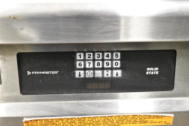 2018 Frymaster GPCSC Stainless Steel Commercial Floor Style Natural Gas Powered Pasta Cooker on Commercial Casters. 80,000 BTU. - Image 3 of 8