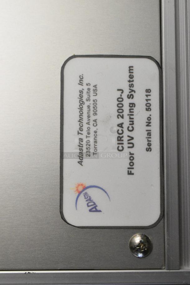 Adastra CIRCA 2000-J Floor UV Curing System. - Image 4 of 5