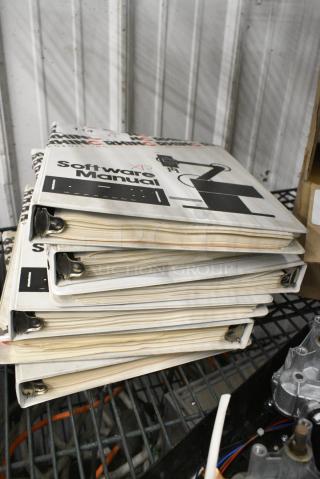 6 Manuals for Rhino XR Robot. 6 Times Your Bid!