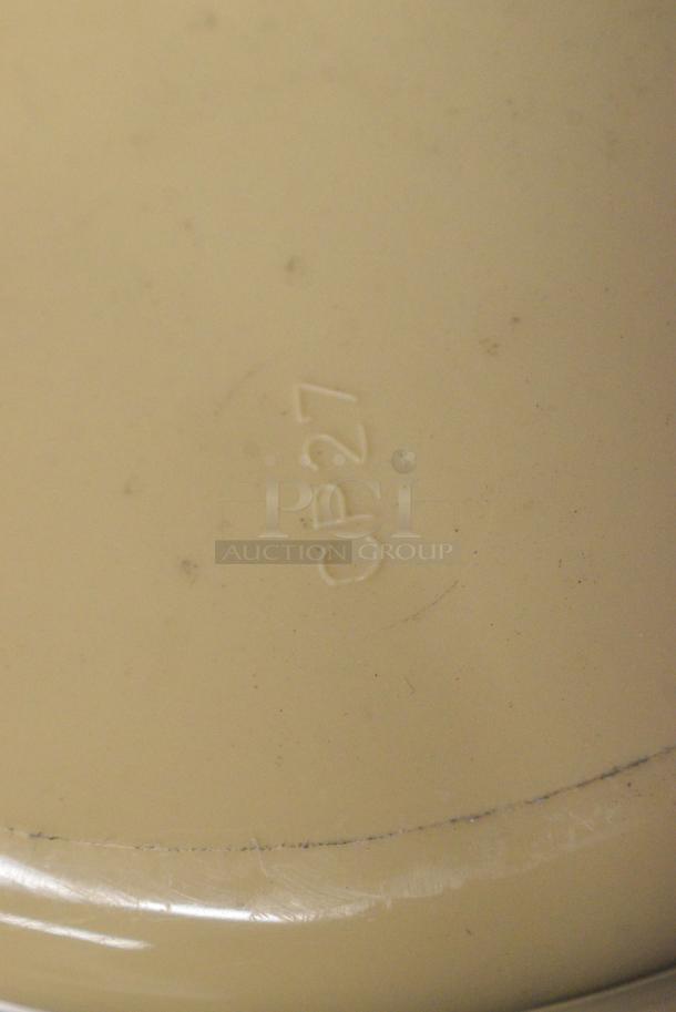 8 Cambro CP27 Tan Poly Bins w/ White Lids. 8 Times Your Bid! - Image 7 of 7