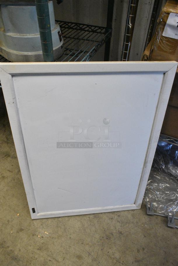 2 Items; Framed White Board and Framed Bulletin Board. 2 Times Your Bid! - Image 3 of 4