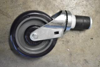 ALL ONE MONEY! Lot of 20 BRAND NEW SCRATCH AND DENT! 3591201148 Regency 5" Polyurethane Work Table and Equipment Stand Caster with Brake