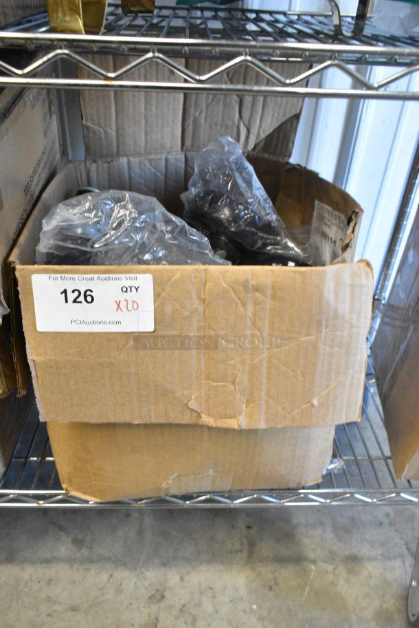 ALL ONE MONEY! Lot of 20 BRAND NEW SCRATCH AND DENT! 3591201148 Regency 5" Polyurethane Work Table and Equipment Stand Caster with Brake - Image 2 of 3