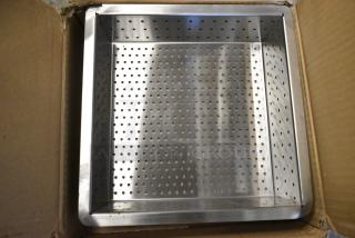 BRAND NEW SCRATCH AND DENT! 190FLSTR103 10" Flanged Floor Drain Strainer (1/8" Perforations)