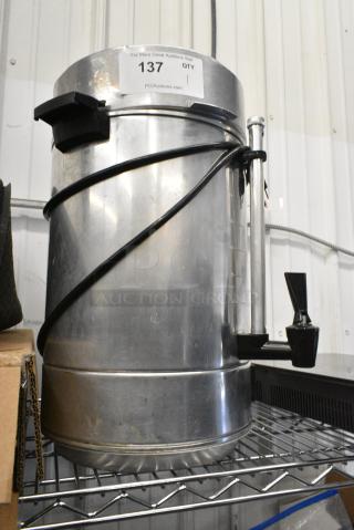 Regalware 58001R Metal Automatic Percolator. 120 Volts, 1 Phase.
