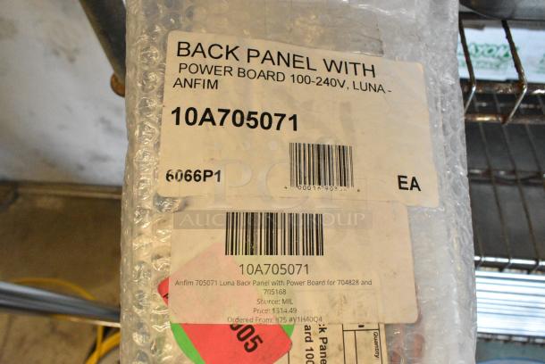 BRAND NEW SCRATCH AND DENT! 10A705071 Anfim 705071 Luna Back Panel with Power Board for 704828 and 705168 - Image 4 of 4