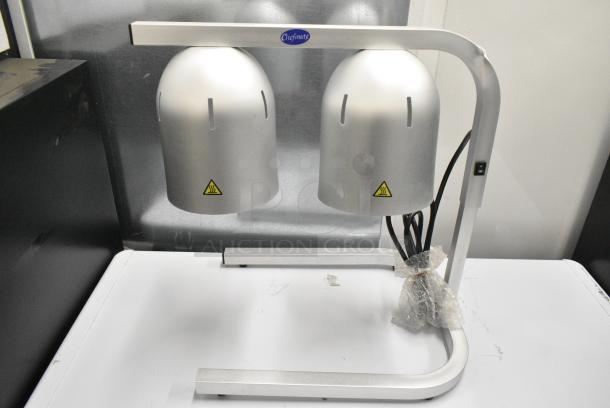 BRAND NEW IN BOX! Chefmate CHL-500 Metal Countertop Warming Lamp. 120 Volts, 1 Phase. Tested and Working! - Image 1 of 5