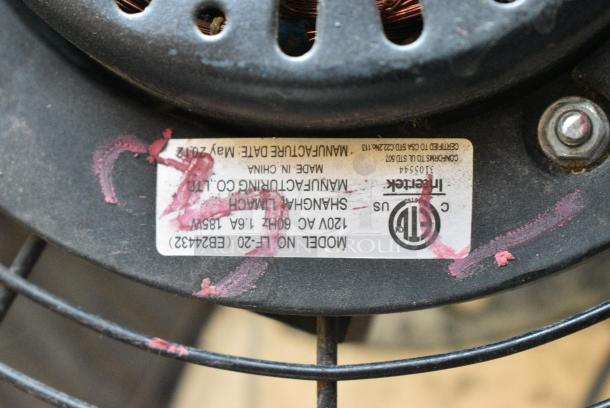 Cool Breeze LF-20 Metal Fan. 120 Volts, 1 Phase. Tested and Does Not Power On - Image 4 of 4