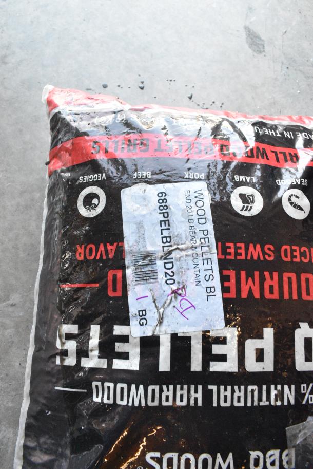 3 BBQ Pellet Bags Including 688PELCHER20 Bear Mountain 100% Natural Hardwood Cherry BBQ Pellets - 20 lb. and 688PELBLND20 Bear Mountain 100% Natural Hardwood Gourmet Blend BBQ Pellets - 20 lb.. 3 Times Your Bid! - Image 3 of 3