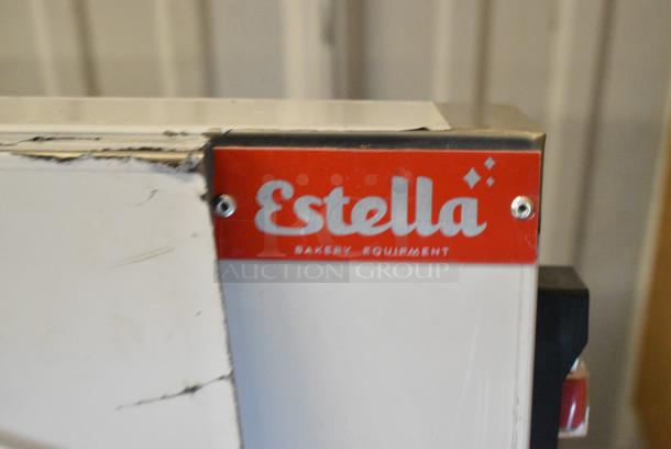 BRAND NEW SCRATCH AND DENT! Estella 348EDS12S Stainless Steel Commercial 12" Countertop One Stage Dough Sheeter. 120 Volts, 1 Phase. - Image 3 of 7
