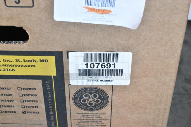 2 BRAND NEW SCRATCH AND DENT! Emerson Items Including 196107691 ProTeam GoFit 10 107691 10 Qt. Backpack Vacuum with 107532 ProBlade Hard Surface and Carpet Floor Kit and 196107752 ProTeam GoFit 10 107752 10 Qt. Backpack Vacuum with 107628 Telescoping Wand and 107016 Xover Multi-Surface Tool - 120V. 120 Volts, 1 Phase. 2 Times Your Bid! - Image 4 of 6