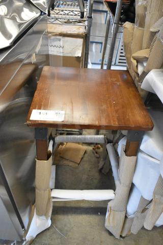 BRAND NEW SCRATCH AND DENT! Wooden Stool.