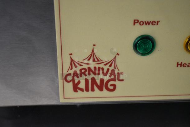 BRAND NEW SCRATCH AND DENT! 2023 Carnival King 382TCM16A Stainless Steel 16" Non-Stick Crepe Maker. 120 Volts, 1 Phase. - Image 2 of 6