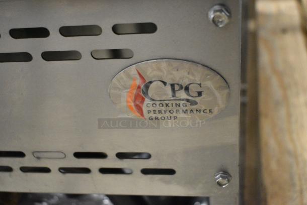 BRAND NEW SCRATCH AND DENT! Cooking Performance Group CPG WOKR16L Liquid Propane Wok Range with 16" Ring - 125,000 BTU - Image 2 of 5