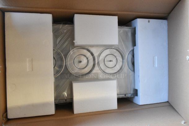 BRAND NEW SCRATCH AND DENT! Crathco BASE E47/E49-3 Stainless Steel Commercial Countertop Refrigerated Beverage Machine Base. 115 Volts, 1 Phase. Tested and Working! - Image 3 of 4