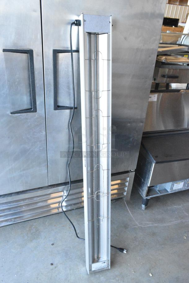 BRAND NEW SCRATCH AND DENT! Hatco GRAH-60 60" Glo-Ray High Wattage Infrared Food Warmer with Toggle Controls, 6" Chains, and S-Hooks. 120 Volts, 1 Phase. - Image 1 of 5