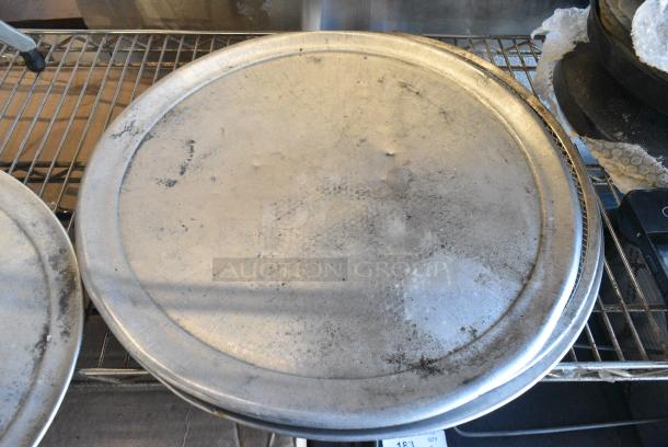 17 Various Items Including Metal Bowls, Round Pizza Screens and Utensils. 17 Times Your Bid! - Image 8 of 9