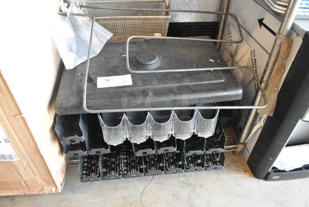ALL ONE MONEY! Lot of Various Items Including Drink Slider, Ice Cream Lid and Wire Shelf - Image 1 of 6