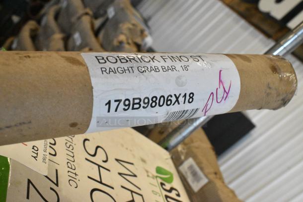 BRAND NEW SCRATCH AND DENT! 179B9806X18 Bobrick Grab Bar. 18" - Image 3 of 3