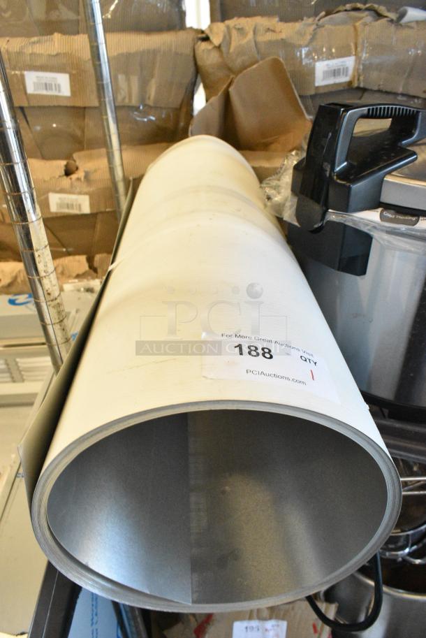 Roll of Silver Material - Image 1 of 2