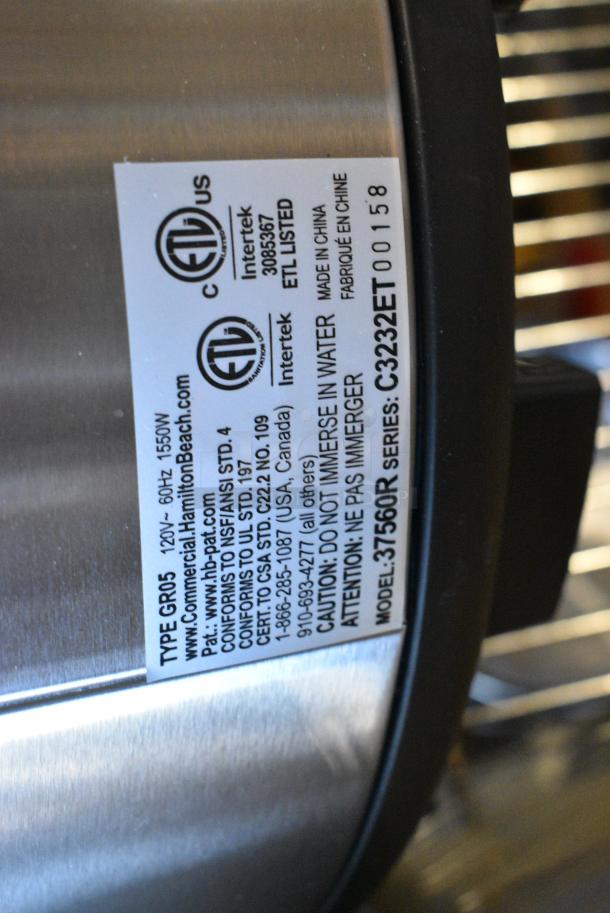 BRAND NEW SCRATCH AND DENT! Proctor Silex 37560R 60 Cup (30 Cup Raw) Electric Rice Cooker / Warmer. 120 Volts, 1 Phase. Tested and Working! - Image 7 of 7