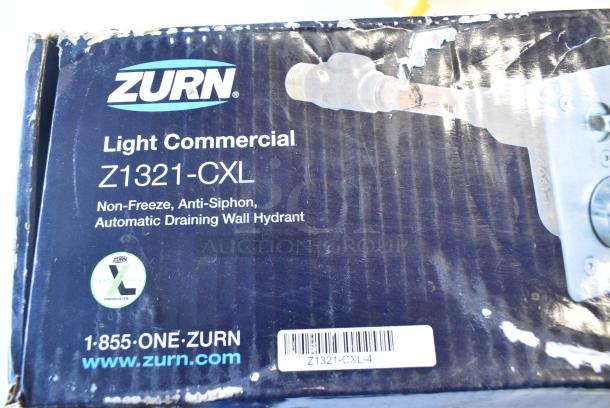BRAND NEW SCRATCH AND DENT! Zurn Elkay Z1321-CXL-4 Ecolotrol 4" Wall Hydrant - Image 3 of 3