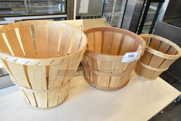 3 Various Baskets. 3 Times Your Bid! - Image 1 of 5