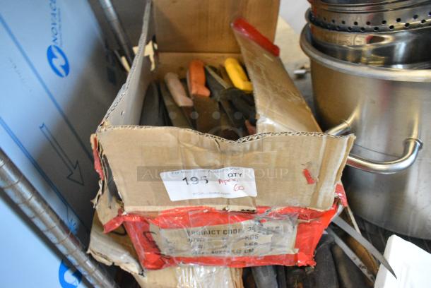 60 SHARPENED Stainless Steel Knives Including Chef Knives. 60 Times Your Bid! - Image 2 of 2