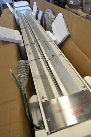 BRAND NEW SCRATCH AND DENT! ServIt 423SW60THA60" Strip Warmer with Single Toggle Control. 120 Volts, 1 Phase.