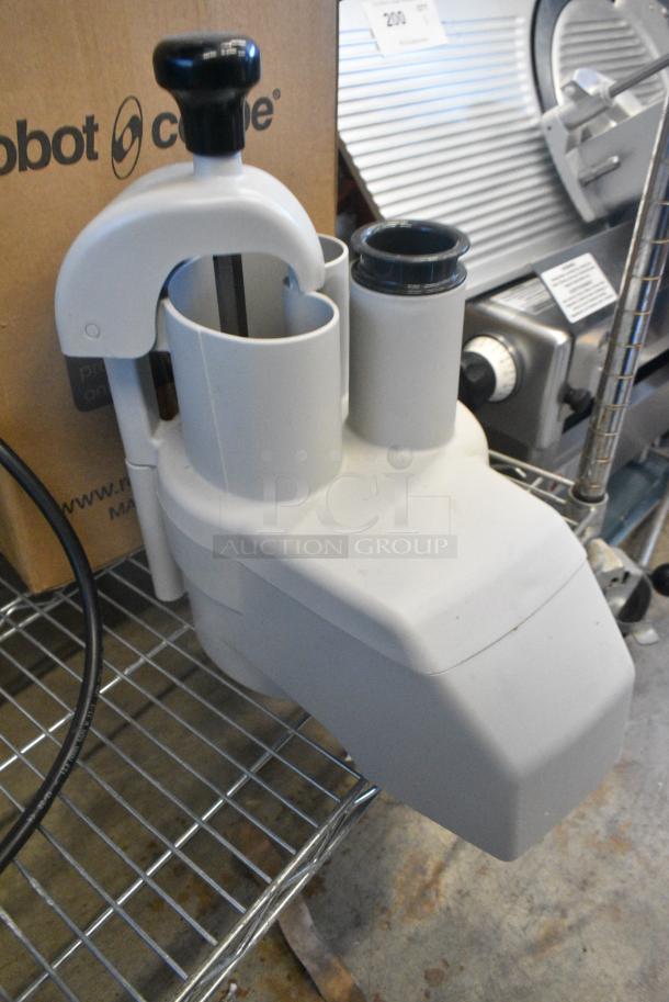 BRAND NEW SCRATCH AND DENT! Robot Coupe 27276 Gray Poy Continuous Feed Head for Food Processor. - Image 2 of 4