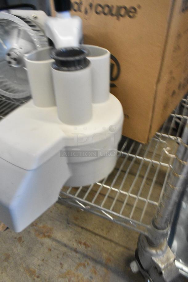 BRAND NEW SCRATCH AND DENT! Robot Coupe 27276 Gray Poy Continuous Feed Head for Food Processor. - Image 3 of 4
