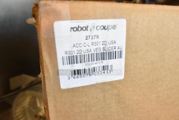 BRAND NEW SCRATCH AND DENT! Robot Coupe 27276 Gray Poy Continuous Feed Head for Food Processor. - Image 4 of 4