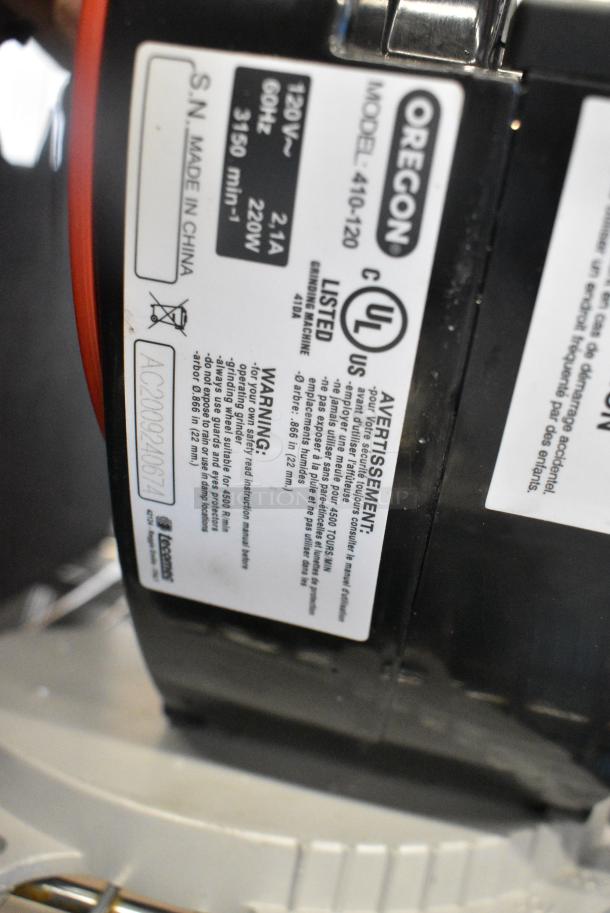 Oregon 410-120 Bench Chain Grinder - Image 7 of 7