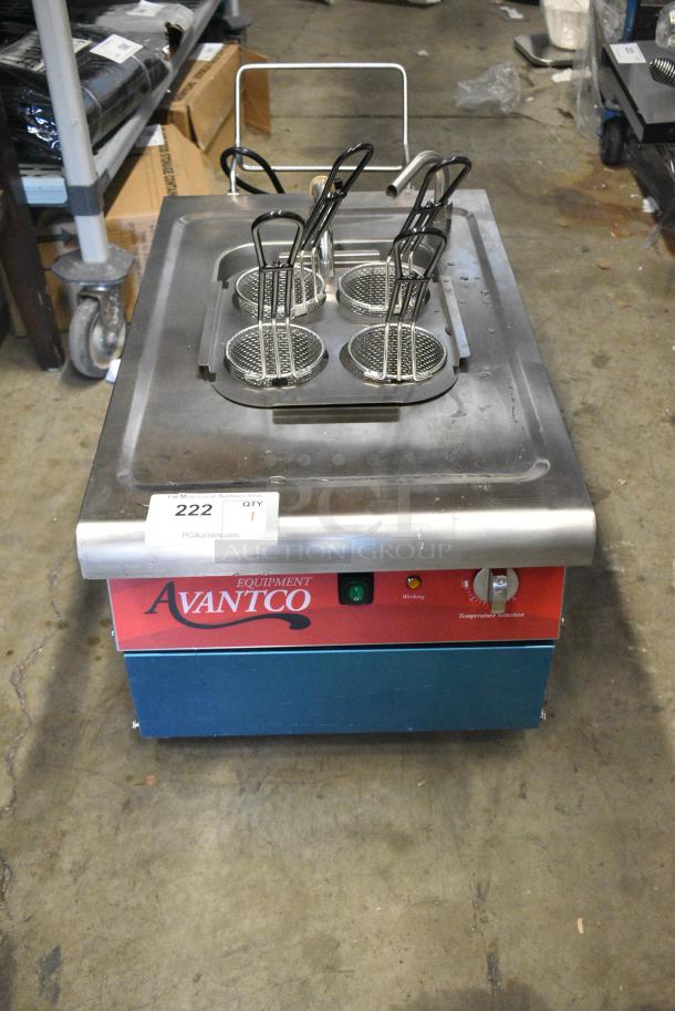 BRAND NEW SCRATCH AND DENT! 2023 Avantco 177PC201M 2.1 Gallon / 8 Liter Electric Countertop Pasta Cooker / Rethermalizer. 208/240 Volts, 1 Phase. - Image 1 of 8