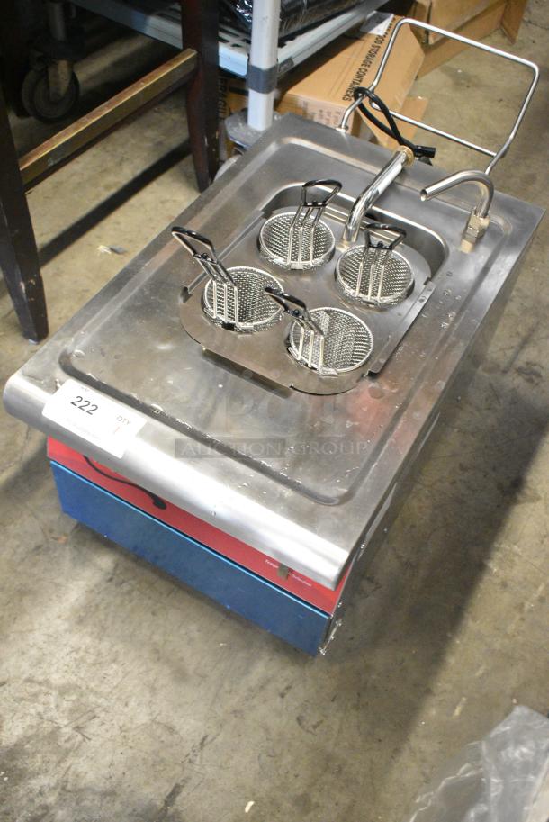 BRAND NEW SCRATCH AND DENT! 2023 Avantco 177PC201M 2.1 Gallon / 8 Liter Electric Countertop Pasta Cooker / Rethermalizer. 208/240 Volts, 1 Phase. - Image 3 of 8