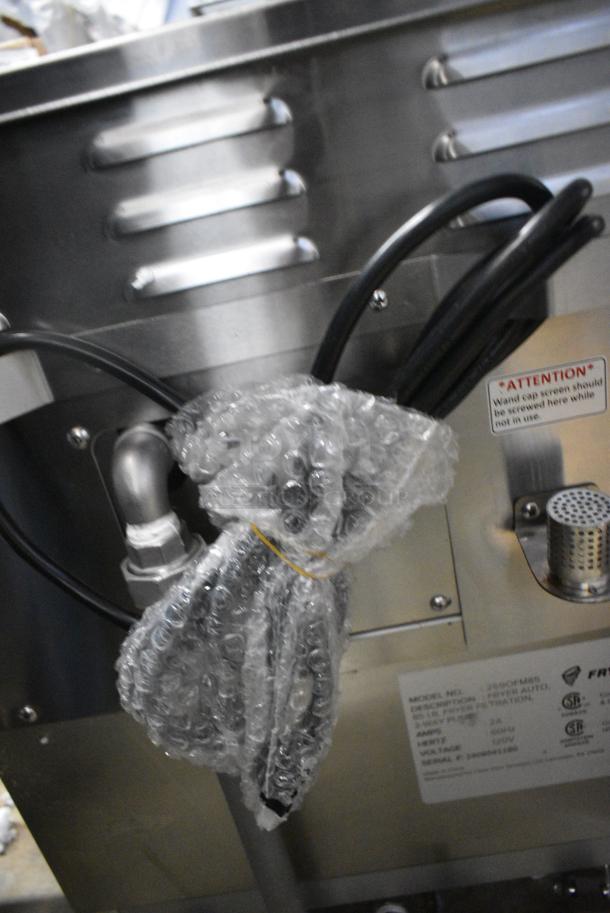 BRAND NEW SCRATCH AND DENT! 2024 Fryclone 259OFM85 85 lb. Low-Profile Portable Fryer Oil Filter Machine with 2-Way Pump. 120 Volts, 1 Phase. - Image 6 of 6