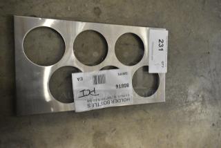BRAND NEW SCRATCH AND DENT! 808T6 Tablecraft T4 Four Hole Squeeze Bottle Holder