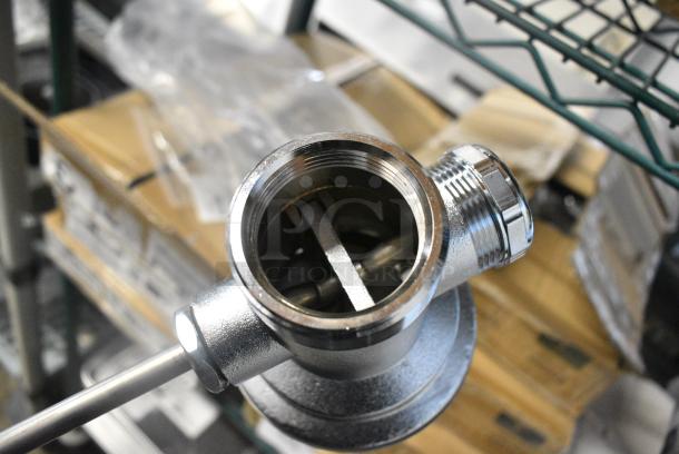 BRAND NEW SCRATCH AND DENT! 510B3952 T&S B-3952 Waste Drain Valve with Twist Handle - 3 1/2" Sink Opening - Image 4 of 5