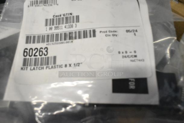 6 BRAND NEW SCRATCH AND DENT! Items Including 21360263 Cambro 60263 Replacement Plastic Latch Kit for Camtainers. 6 Times Your Bid! - Image 3 of 5