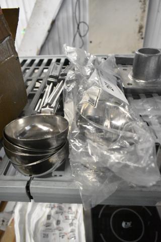 8 BRAND NEW SCRATCH AND DENT! Stainless Steel Spoodles. 8 Times Your Bid!