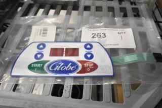 BRAND NEW SCRATCH AND DENT! Globe X00565 Membrane Switch