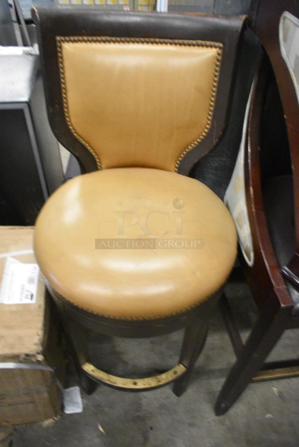 4 Various Bar Height Chairs. 4 Times Your Bid! - Image 1 of 5