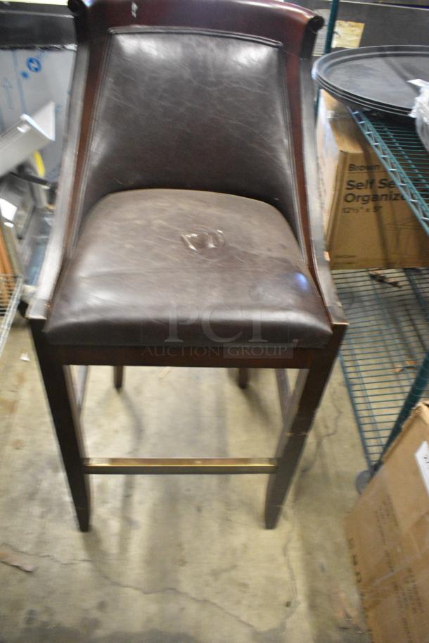 4 Various Bar Height Chairs. 4 Times Your Bid! - Image 3 of 5