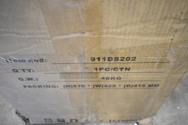 BRAND NEW SCRATCH AND DENT! 911DS202 360 Office Furniture 14" x 14" x 20" Black Steel Depository Safe with Electronic Keypad Lock - Image 6 of 8
