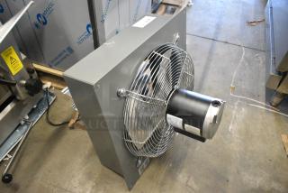 BRAND NEW SCRATCH AND DENT! Canarm A48 1/4S4C Metal Exhaust Shutter Fan. 115 Volts, 1 Phase.