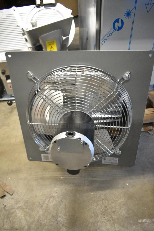 BRAND NEW SCRATCH AND DENT! Canarm A48 1/4S4C Metal Exhaust Shutter Fan. 115 Volts, 1 Phase. - Image 4 of 5