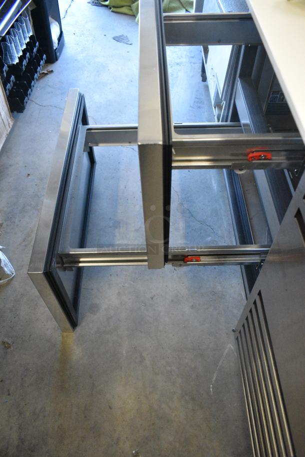 BRAND NEW SCRATCH AND DENT! 2024 True TPP-AT-44D-2-HC Stainless Steel Commercial Pizza Prep Table. 115 Volts, 1 Phase. - Image 4 of 6
