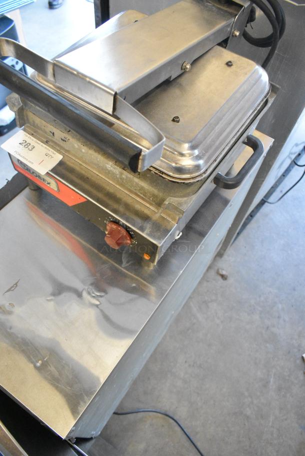 Globex SASL Metal Countertop Panini Press. 120 Volts, 1 Phase. Tested and Working! - Image 3 of 6