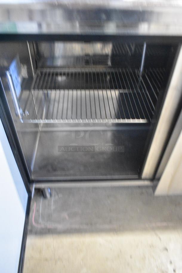 Turbo Air TWR-48SD Stainless Steel Commercial 2 Door Undercounter Cooler on Commercial Casters. 115 Volts, 1 Phase. - Image 3 of 5