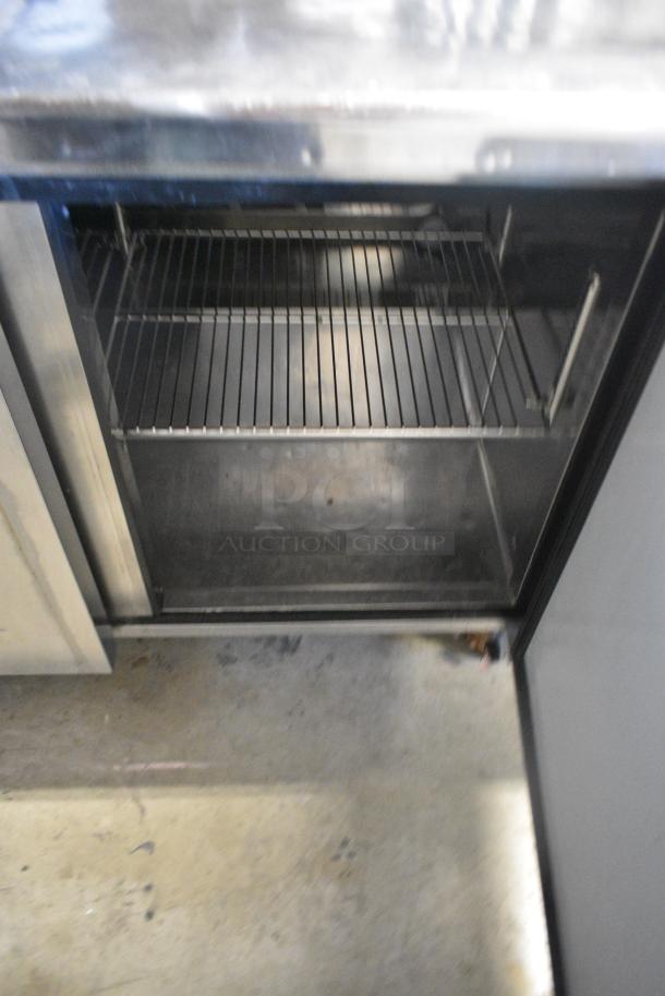 Turbo Air TWR-48SD Stainless Steel Commercial 2 Door Undercounter Cooler on Commercial Casters. 115 Volts, 1 Phase. - Image 4 of 5